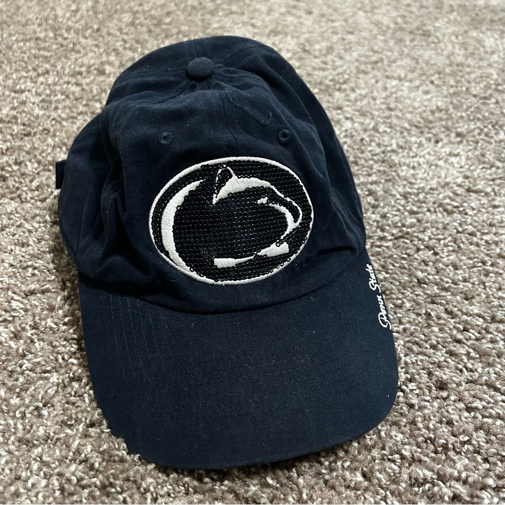 Penn State Nittany Lion Logo Baseball Cap Navy